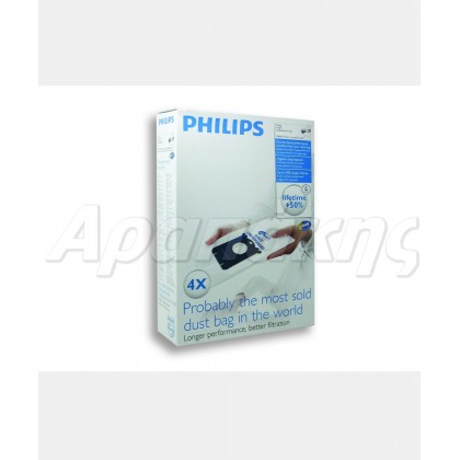 PHILIPS s-bag Πάνινες Σακούλες Σκούπας/S1285